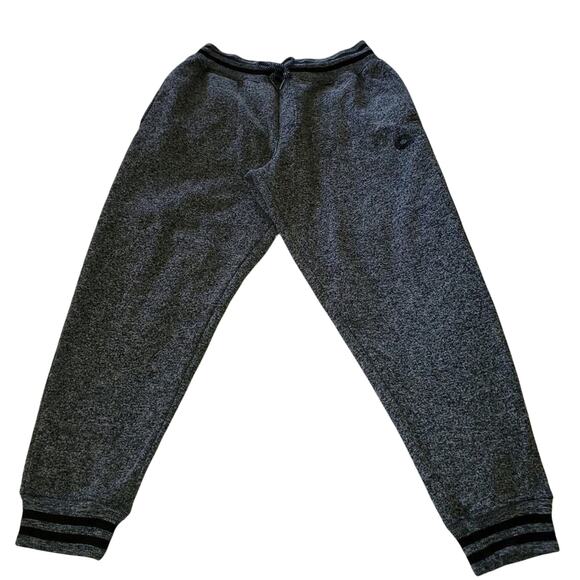 Akademiks Pants - Akademiks Heathered Blue and Grey Gray High-waisted Jogger Size L Athletic